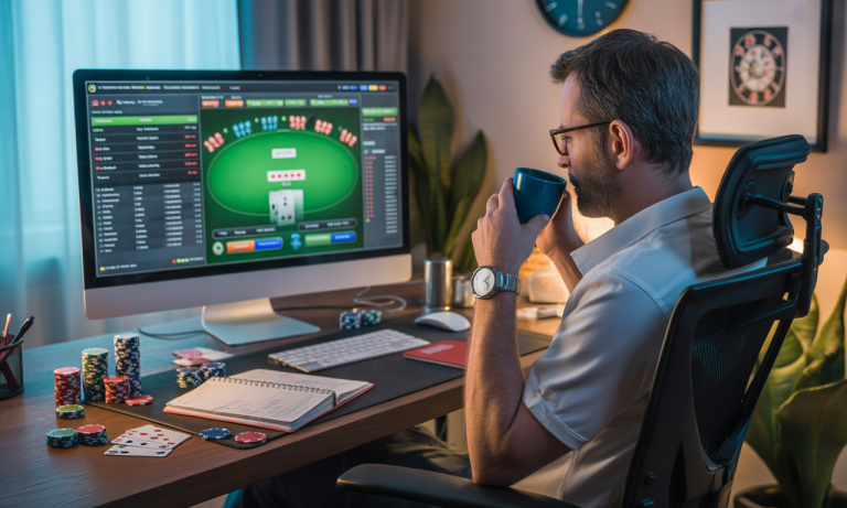 Comment suivre sa progression au poker en ligne ?
