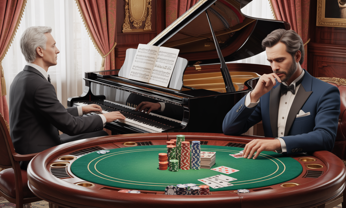 Le poker et la musique classique : une combinaison surprenante ? découvrez comment le poker et la musique classique peuvent se mêler pour créer une expérience unique et surprenante alliant stratégie et harmonie.