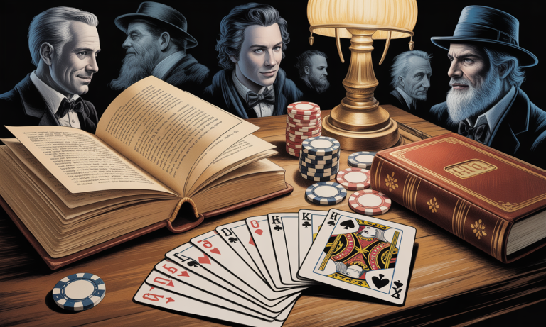 Quelles œuvres littéraires ont été influencées par le poker?