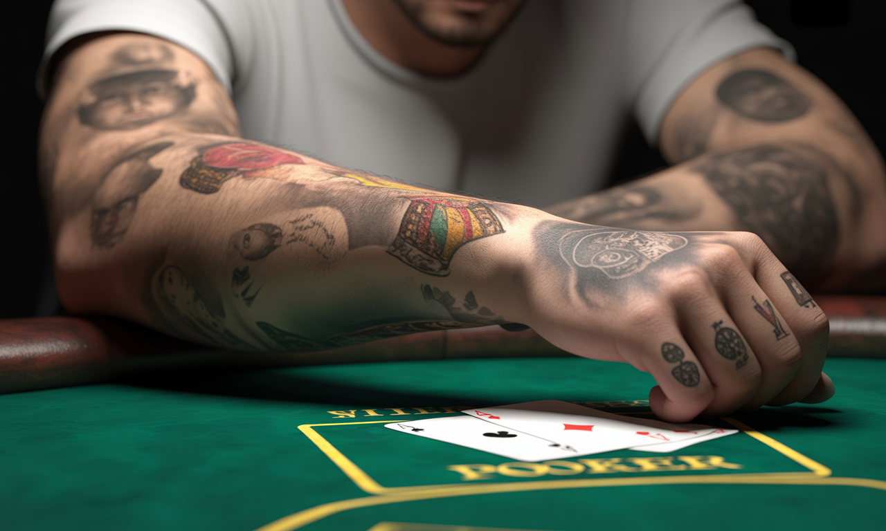 Quels sont les tatouages les plus populaires parmi les joueurs de poker ?