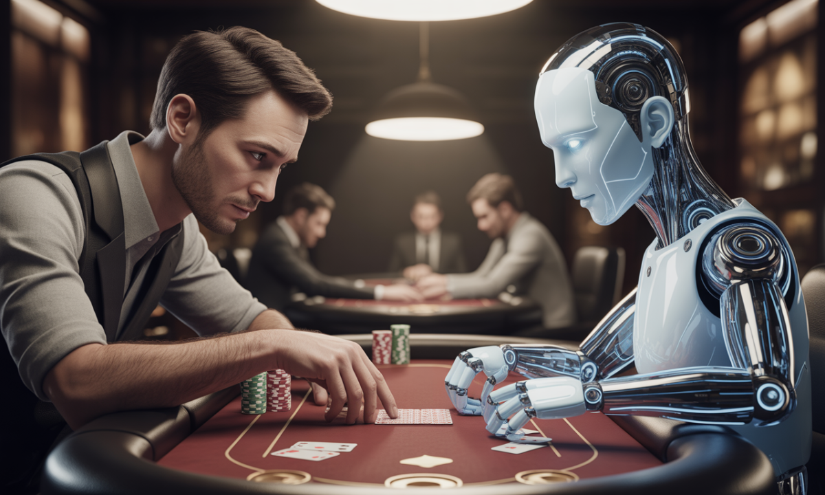 Le poker face Ă l’intelligence artificielle : une menace pour les joueurs ? dĂ©couvrez comment l'intelligence artificielle transforme le jeu de poker et explorez les dĂ©fis et menaces qu'elle reprĂ©sente pour les joueurs humains.